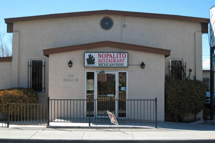 Nopalito Mexican Restaurant – Las Cruces, New Mexico