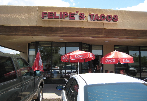 Felipe’s Tacos – Santa Fe, New Mexico (CLOSED)