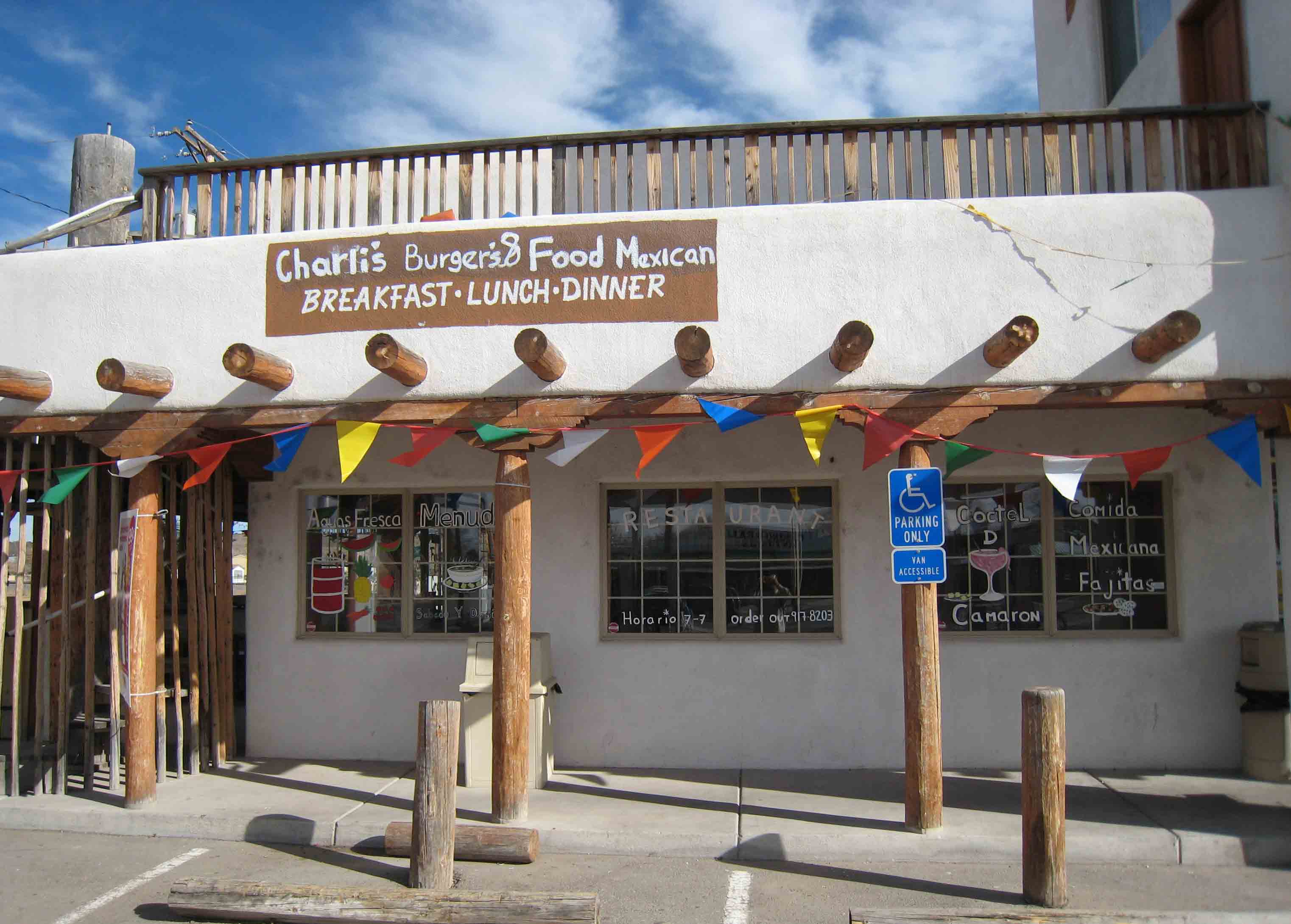 Charlie’s Burgers & Mexican Food – Bernalillo, New Mexico (CLOSED)