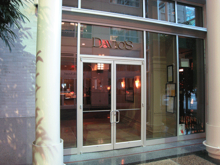 Davio’s Northern Italian Steakhouse – Boston, Massachusetts